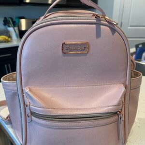 Itzy Ritzy Pink Backpack Diaper Bag